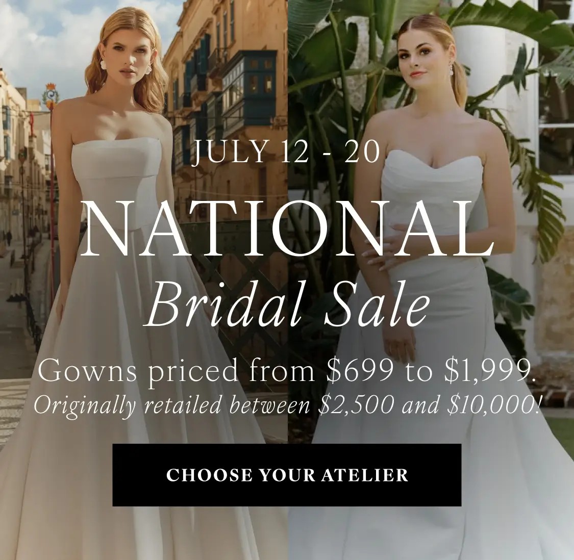 National Bridal Sale Event 2025