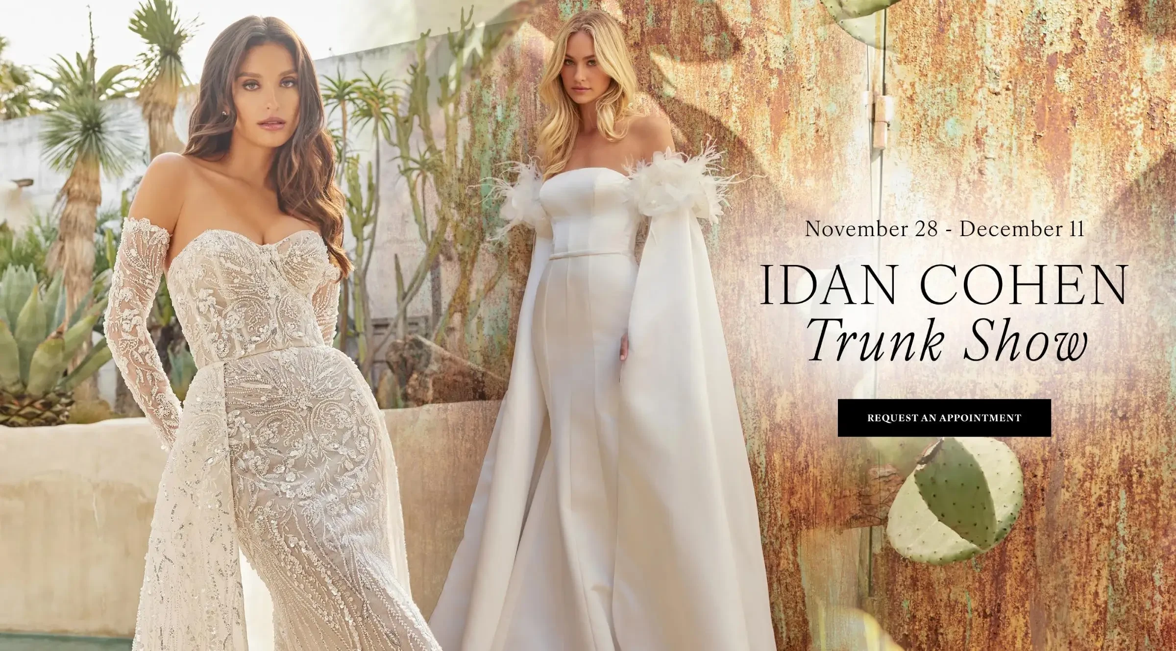 idan cohen trunk show banner