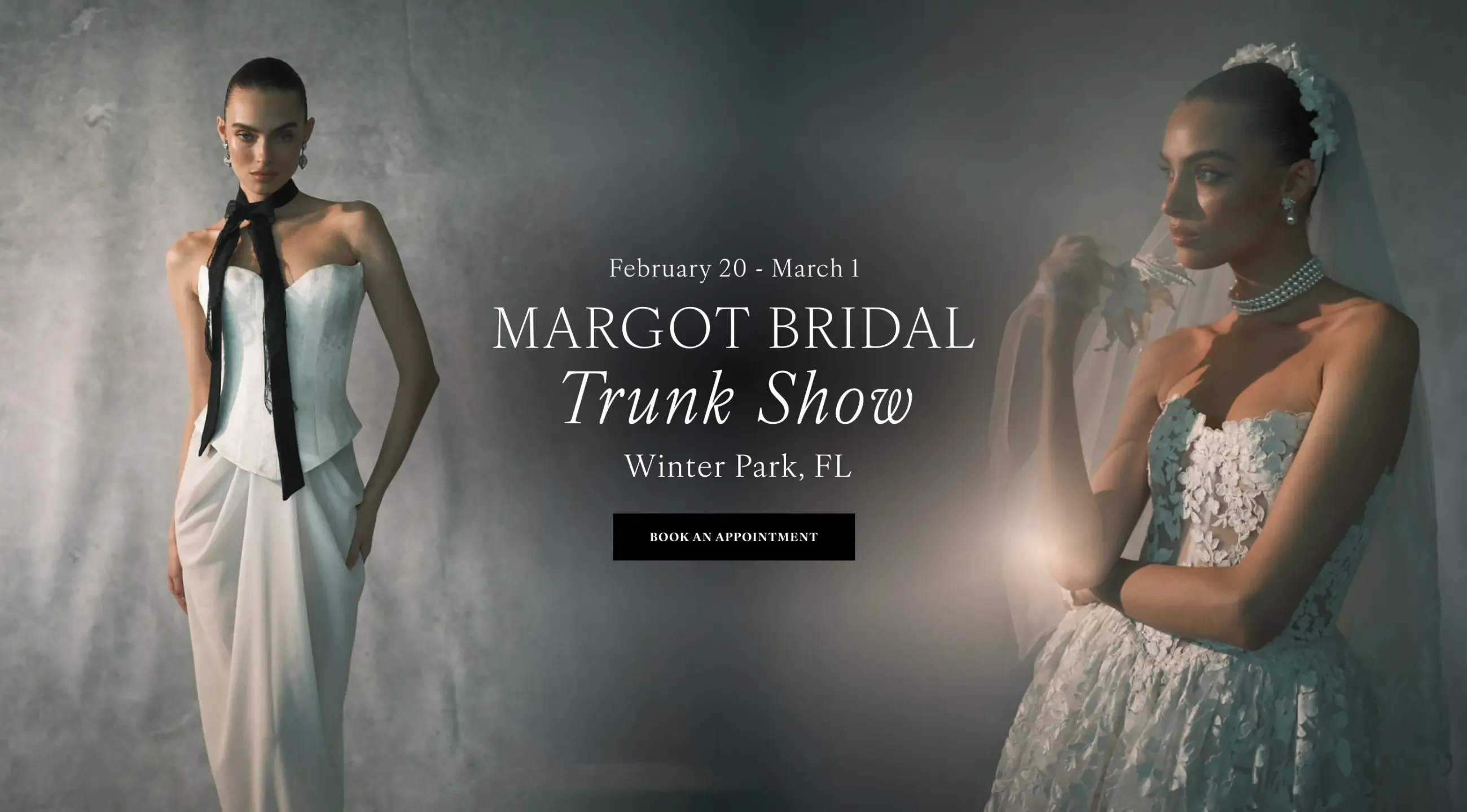 margot bridal trunk show