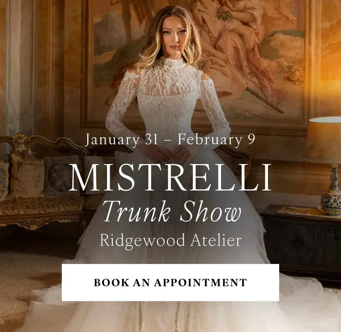 mistrelli trunk show banner