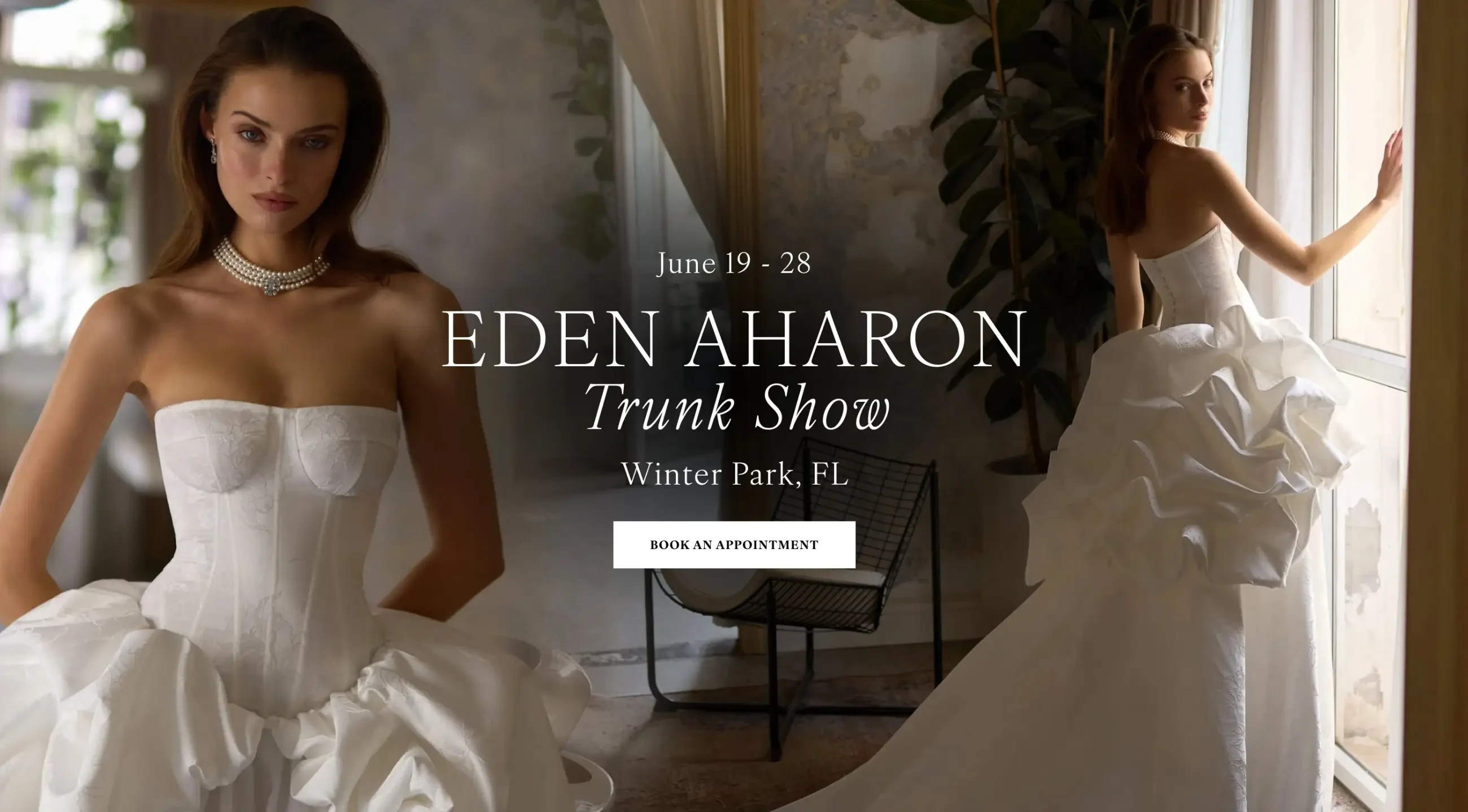 eden aharon trunk show 2026