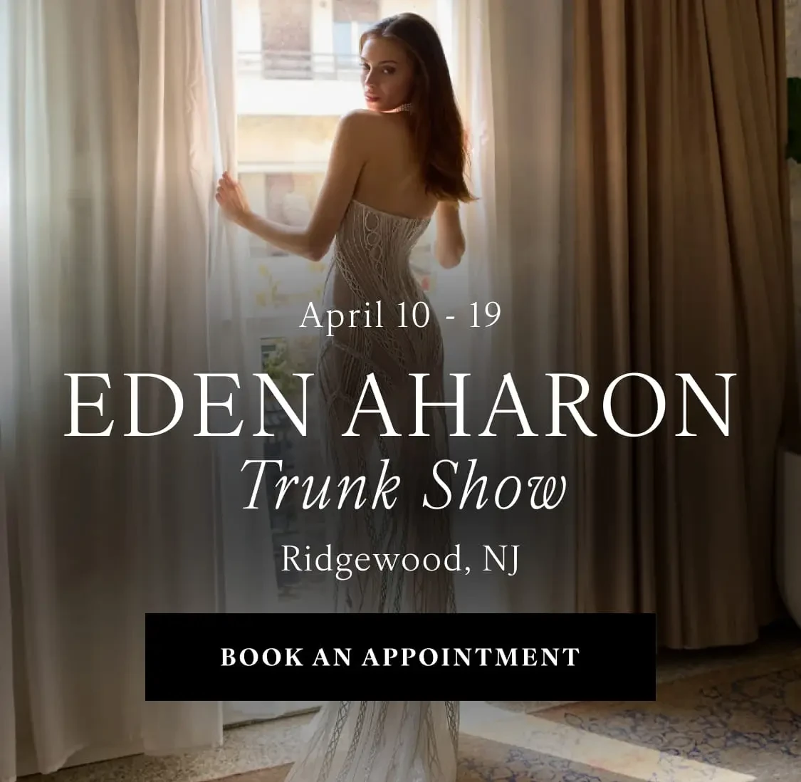 eden aharon trunk show banner