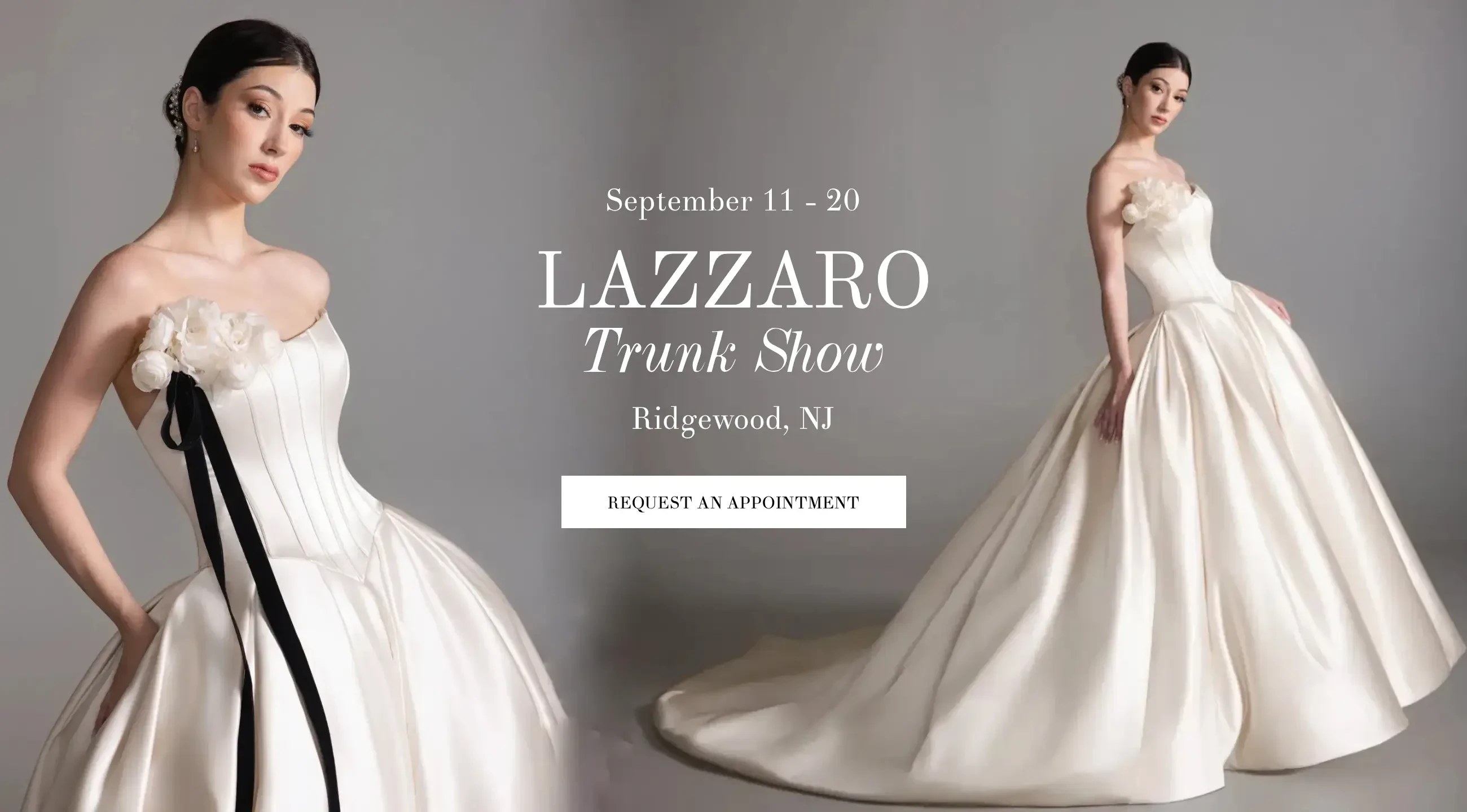 Lazzaro Trunk Show banner