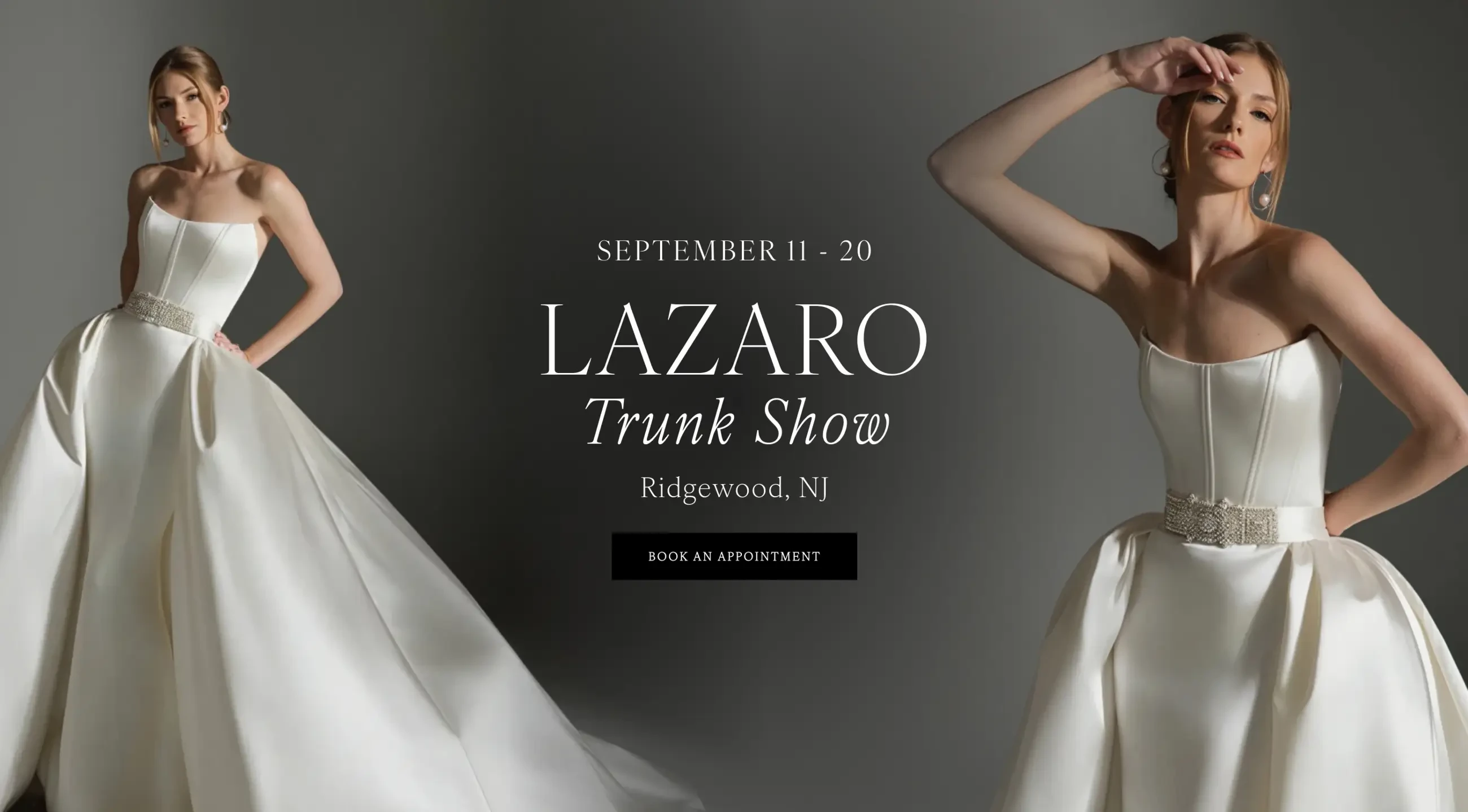Lazaro Trunk Show banner
